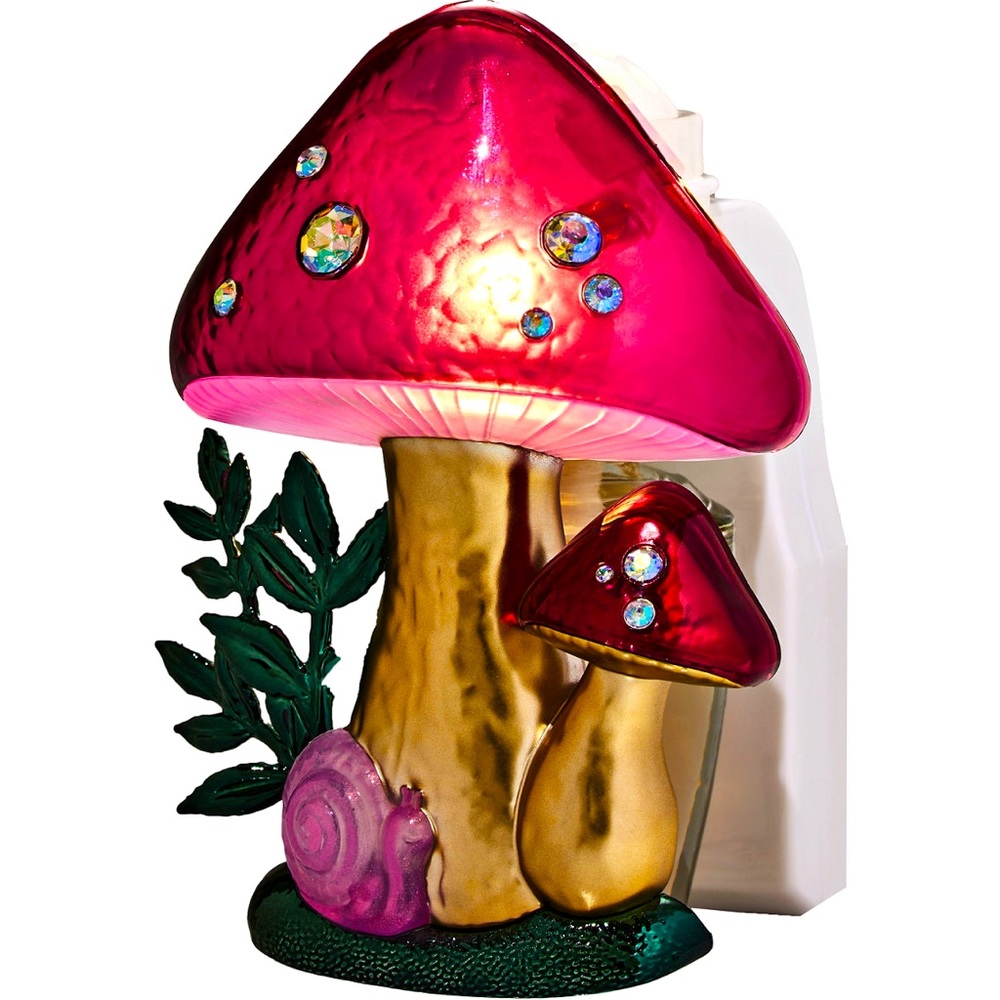 Mushroom and Snail Nightlight Bath & Body Works Wallflower - Picture 2 of 4